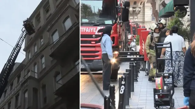 beyoglunda 6 katli otelde cikan yangin panige neden oldu yQ3H4OAS