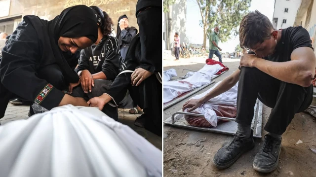 israilin gazze seridine duzenledigi saldirilarda 7 filistinli hayatini kaybetti C2AXELDq