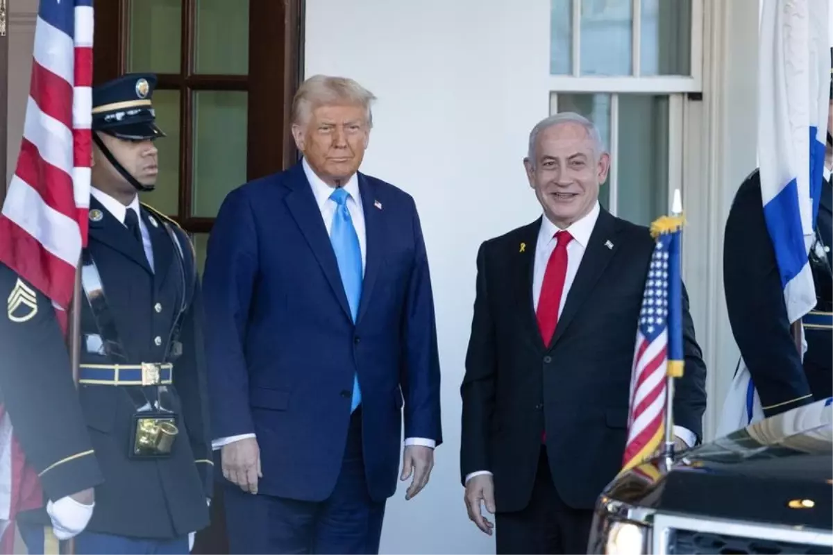 netanyahu trump ile beyaz sarayda gorusecek kzwXDnsh