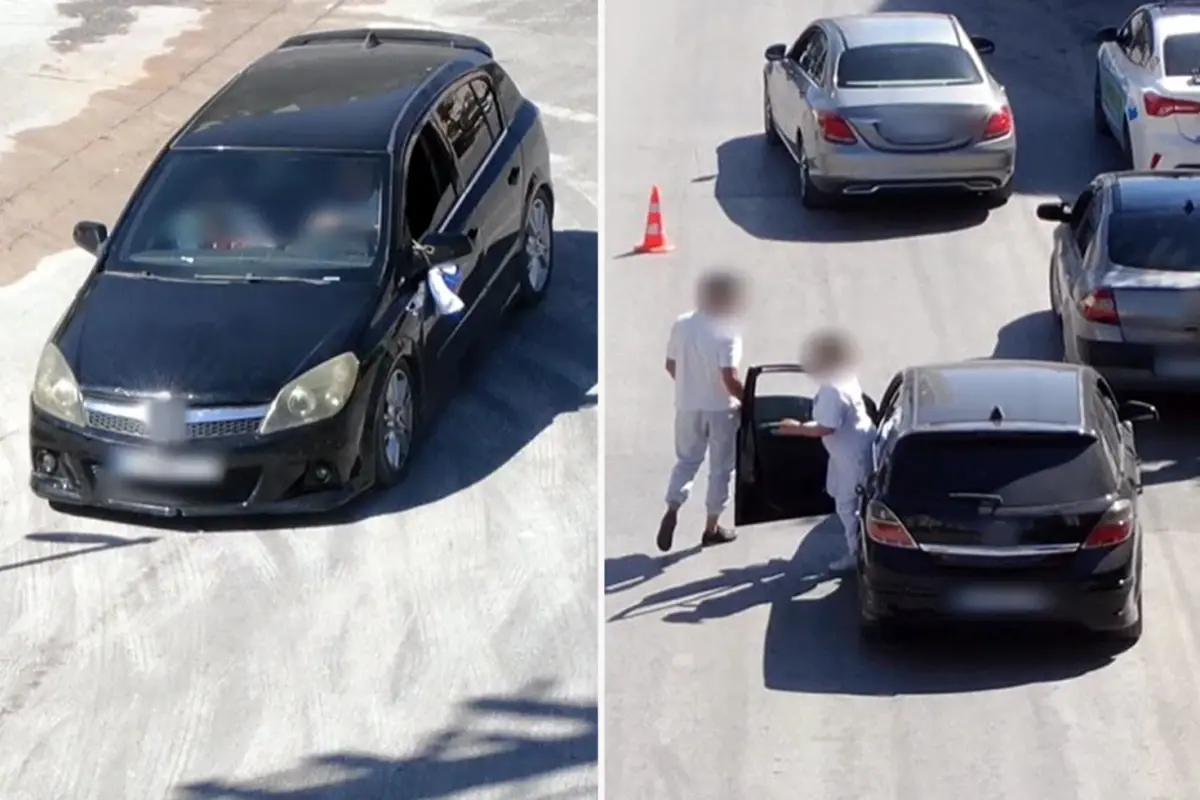 ehliyetsiz surucu dronla yakalandi SRT7Ljfw