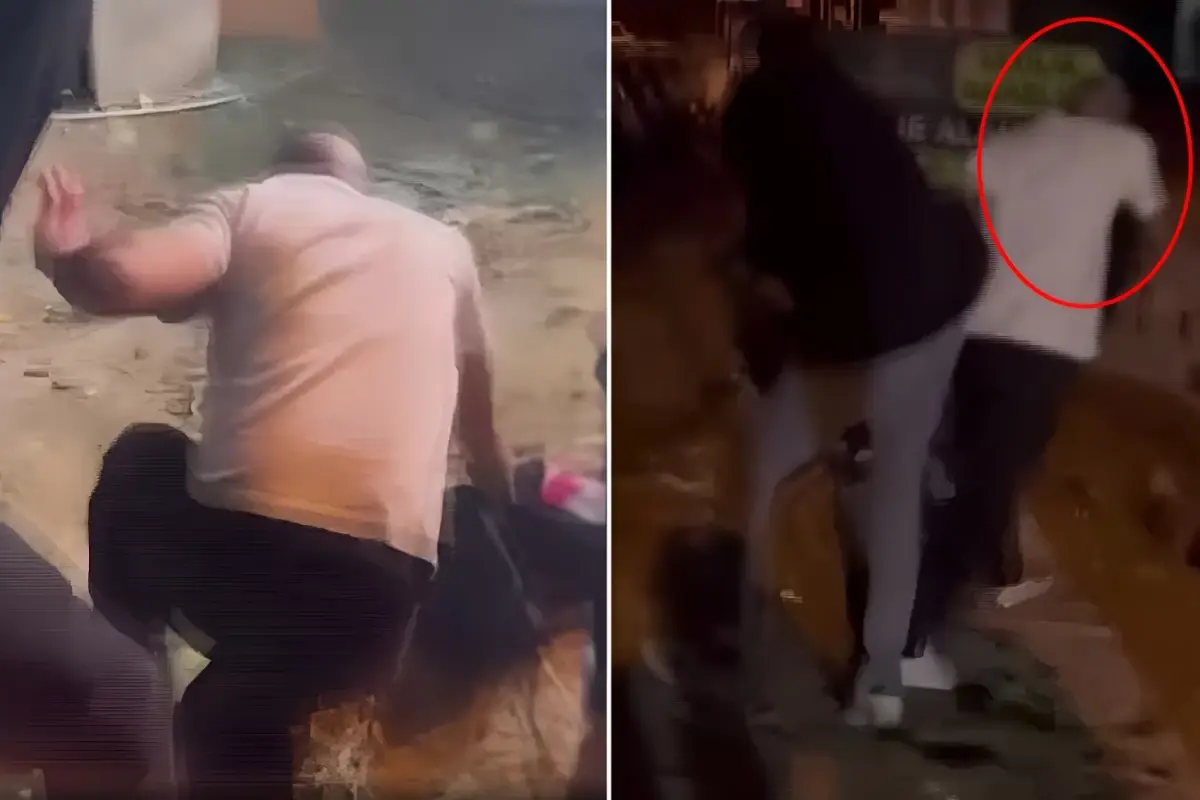 kadini darp eden sahsa cevredeki vatandaslardan meydan dayagi WW1zhMrh