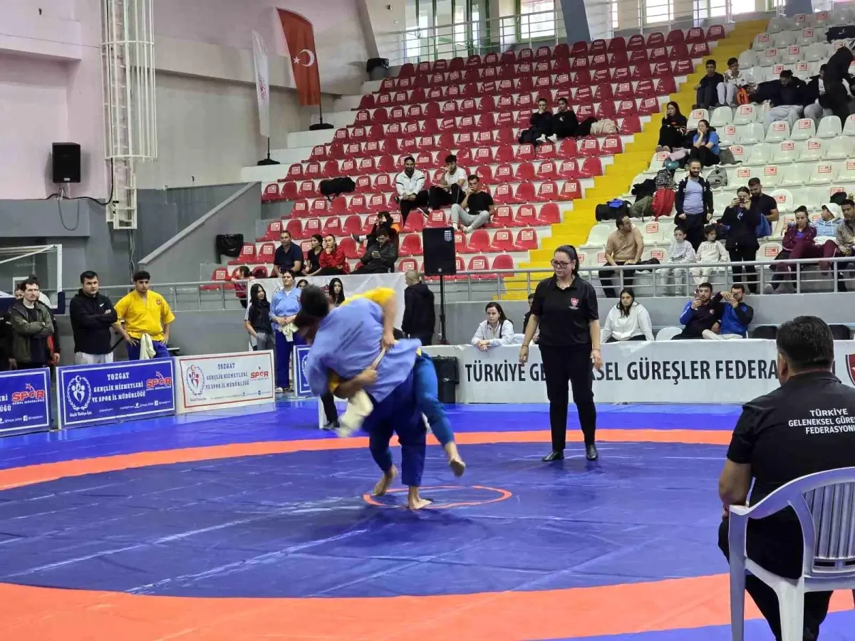 yozgatta kusak guresi turkiye sampiyonasi duzenlendi gnAYySRT