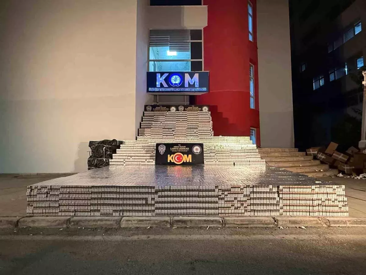 adanada 105 bin paket kacak sigara ele gecirildi 9mMJ8t2E.jpg