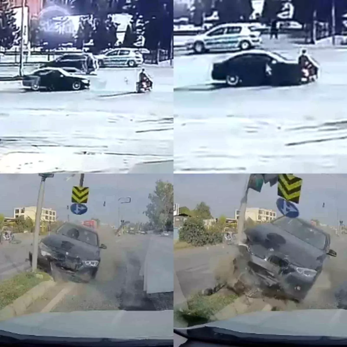 adanada otomobil motosiklete carpti surucu agir yaralandi 1nhQSVtH.jpg