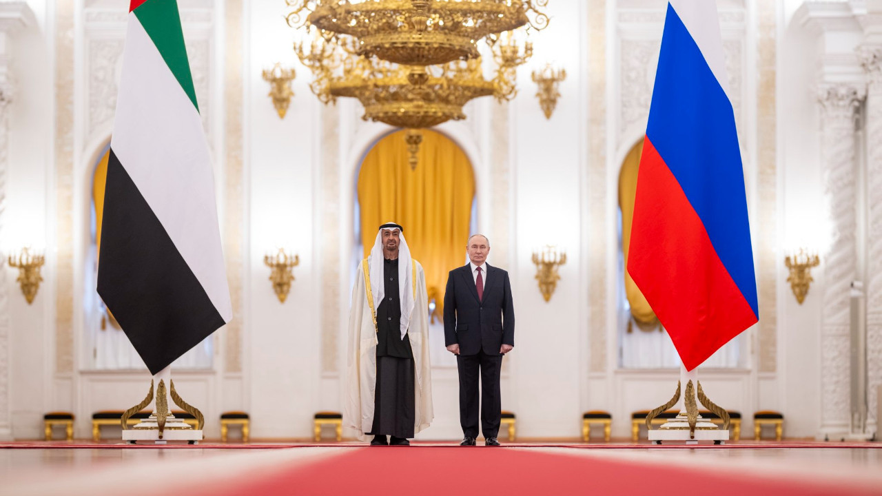 Putin ve Al Nahyan, Orta Doğu’daki Gelişmeleri Görüştü